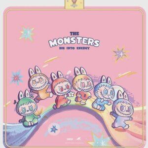 Authentic Labubu The Monsters Big Into Energy Series Blanket POP MART BRAND NEW